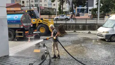 Yomra’da Sağanak Yağış Sonrası Ekipler Sahaya İndi