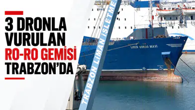 Trabzon Limanı'nda Üç İHA ile Hedef Alınan Ro-Ro Gemisi Gerçekleşti!