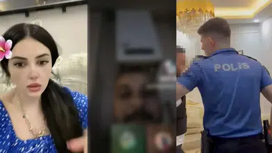 64 yıl hapis cezasıyla aranan kadın canlı yayında yakalandı