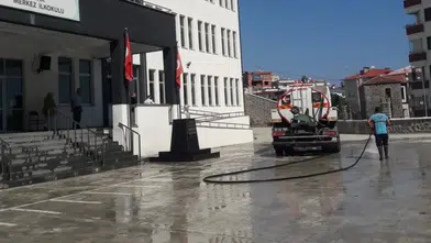 Akçaabat’ta okullar yeni eğitim öğretim yılına hazırlanıyor