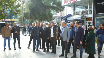 Ardeşen Belediye Başkanı Avni Kahya'dan Esnaf Ziyareti