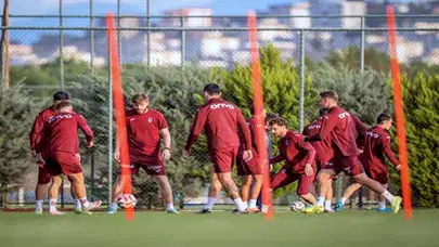 Trabzonspor, Rizespor maçı hazırlıklarına devam ediyor