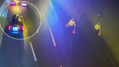 Cumhurbaşkanı konvoyunun geçişi öncesi tüneldeki beton mikserini fark eden polislere ödül