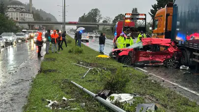 Rize'de feci TIR kazası: 3 kişi hayatını kaybetti