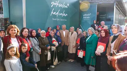 Rize’de “Yükselen Kadınlar: Kendi İşim, Benim İzim” Projesine Yoğun İlgi