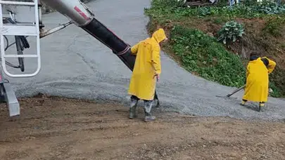 Yomra Belediyesi’nden İlçe Genelinde Yoğun Fen İşleri Çalışması