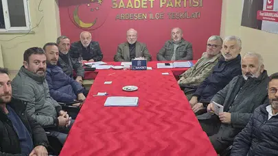 Yerel ve küresel sorunlar masaya yatırıldı, Saadet Partisi çözüm önerilerini sundu