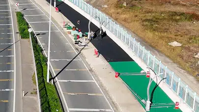 Rize'de güvenli ulaşım için bisiklet ve yürüyüş yolları genişletiliyor