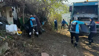 Ortahisar Belediyesi’nden 3 Ayrı Evde Çöp Temizliği: Tonlarca Atık Bertaraf Edildi