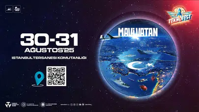 TEKNOFEST Mavi Vatan'a Ziyaretçi Kaydı Süreci Resmen Başladı!