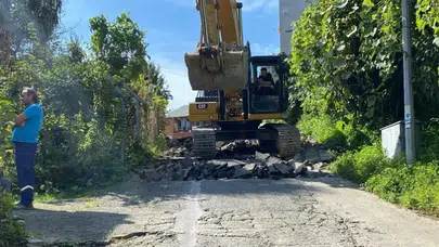 Pazar Belediyesi Arap Mahallesi’nde Yol Çalışmalarına Başladı