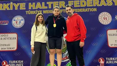 Rize’ye Halterde Türkiye Şampiyonluğu Gururu