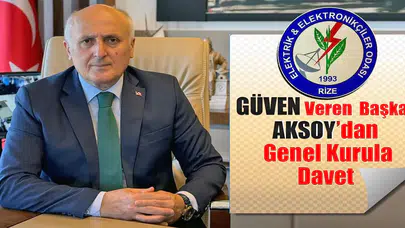 Rize esnafının Ankara’daki sesi Güven Aksoy’dan seçim çağrısı