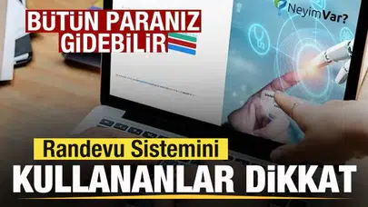 Randevu Sistemi (MHRS) kullananlar dikkat! Kopyasını yaptılar! Bütün paranız gidebilir