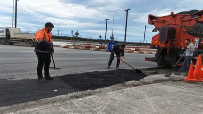 Sürmene’de Yoğun Mesai: İlçenin Dört Bir Yanında Çalışma Seferberliği