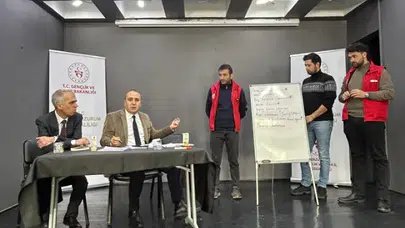 Erzurum'da Gençlik Hizmetleri için Şubat Değerlendirme Toplantısı Yapıldı