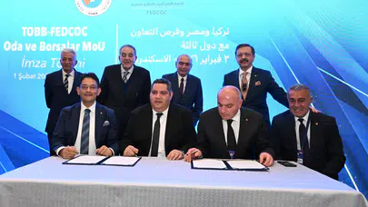 ETSO’dan Mısır ile 3 Yeni İş Birliği Protokolü