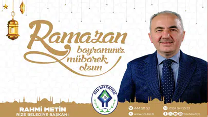 RİZE BELEDİYESİ BAYRAM MESAJI