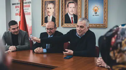 Metin Külünk Çayeli’nde Gençler ve Teşkilatla Buluştu