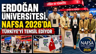 Erdoğan Üniversitesi, NAFSA 2026'da Türkiye'yi temsil ederek uluslararası iş birlikleri arıyor