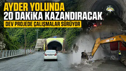 Ayder Yolunda Dev Dönüşüm! Seyahat Süresi 20 Dakika Kısalacak