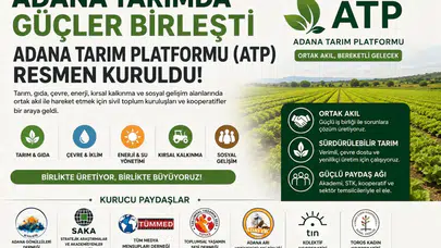 Adana'da Tarımda Yenilik: Yeni Adana Tarım Platformu Faaliyete Geçti!