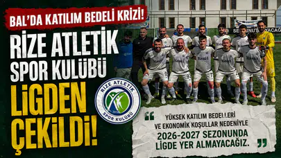 BAL'da Katılım Bedeli Krizi: Rize Atletik Spor Kulübü Ligden Çekildi