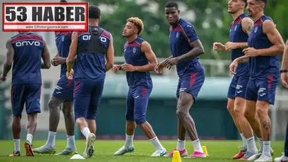 Trabzonspor'da Antrenman Rüzgarı: Hırslı ve Dinamik Bir Performans!