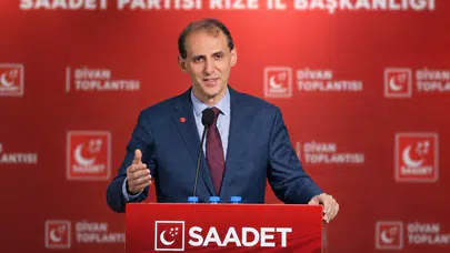 Saadet Partisi Rize İl Başkanı Kaçar: Toplumsal güveni yeniden tesis etmeliyiz