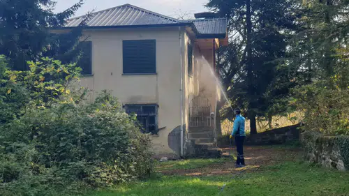 Maçka’da Kahverengi Kokarca İlaçlaması Devam Ediyor