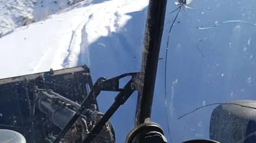 Çat'ta Kış Koşullarında Mezra Yolu Yeniden Açıldı, Umutlar Yeşerdi