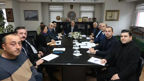 Arhavi Belediyesi Haftalık Birim Amirleri Toplantısı Gerçekleştirildi