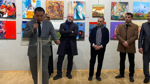 Trabzon'da 51. Geleneksel Plastik Sanatlar Sergisi Sanatseverlerle Buluştu