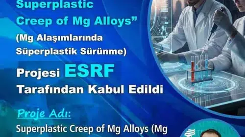 RTEÜ Öğretim Üyesinin Uluslararası Projesi ESRF Tarafından Kabul Edildi