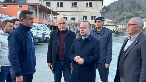 Kaymakam Arslantürk’ten Şantiye Ziyareti