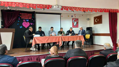 Okul güvenliği için kritik toplantı: Kaymakam Gürsoy liderliğinde tedbirler belirlendi