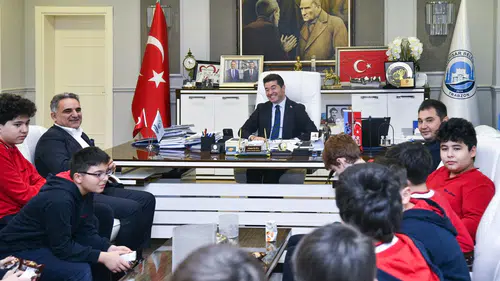 Matematik Olimpiyatları Şampiyonları Ortahisar’da Ağırlandı