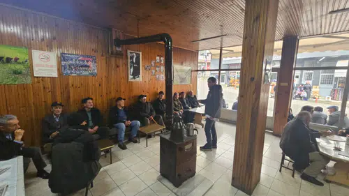 Şalpazarı'nda Çiftçilere Tarımsal Bilgilendirme Ziyaretleri Gerçekleştirildi