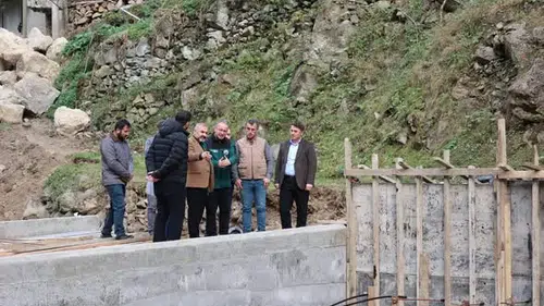 Arsin’de Taşkın Riskine Karşı DSİ Çalışmaları Yerinde İncelendi