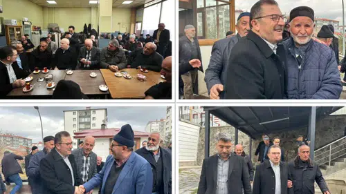 Erzurum Milletvekili Altınok, Hilalkent'te vatandaşlarla buluştu