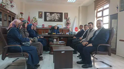 Oltu Müftülüğü'nde haftalık istişare toplantısı: Hizmetler değerlendirildi