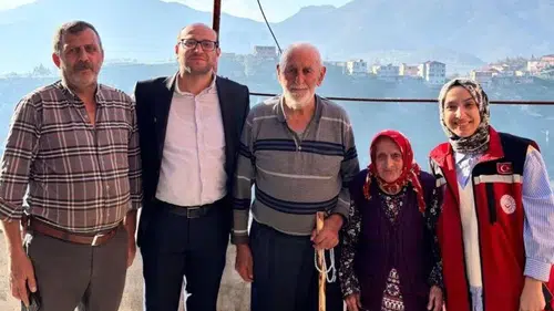 Araklı’da Çok Kuşaklı Aileye Anlamlı Ziyaret