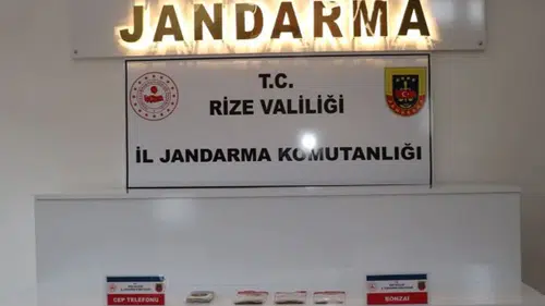 Rize’de Uyuşturucu Operasyonu: 2 Şüpheli Gözaltına Alındı