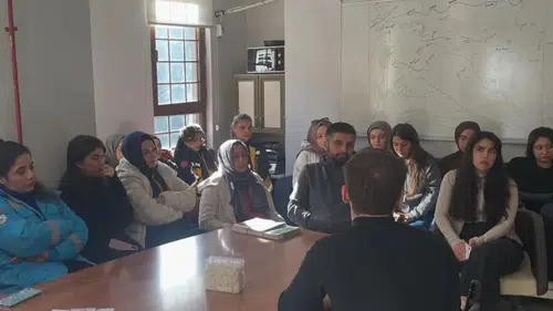 Çamlıhemşin İlçe Devlet Hastanesi Personeline Bağımlılıkla Mücadele Eğitimi