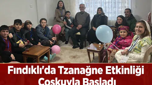 Fındıklı’da Tzanaağne Etkinliği Coşkuyla Başladı