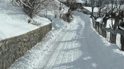 Şavşat’ta Karla Mücadele Çalışmaları Aralıksız Sürüyor