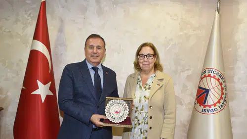 İsveç Büyükelçi Yardımcısı Zimmerdahl’dan TTSO’ya Ziyaret
