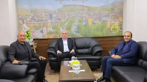 Bayburt Belediye Başkanı Mete Memiş'e ziyaret