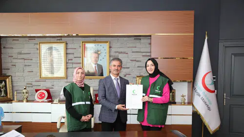 Yeşilay Kadın Komisyonundan Erzurum İl Sağlık Müdürlüğüne Ziyaret