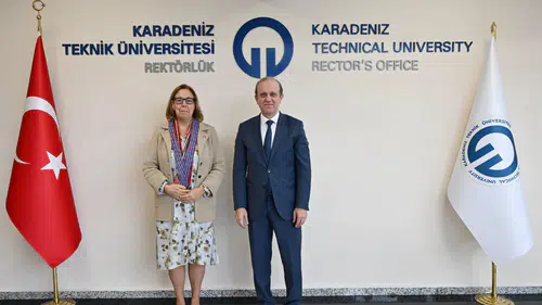 İsveç Büyükelçiliği Misyon Şef Yardımcısı Zimmerdahl’dan KTÜ’ye Ziyaret